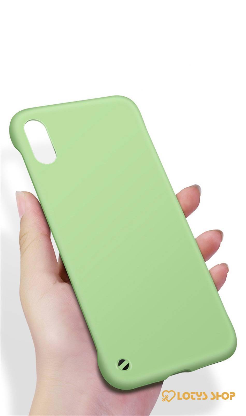 Slim Solid Color Hard Phone Case for iPhone