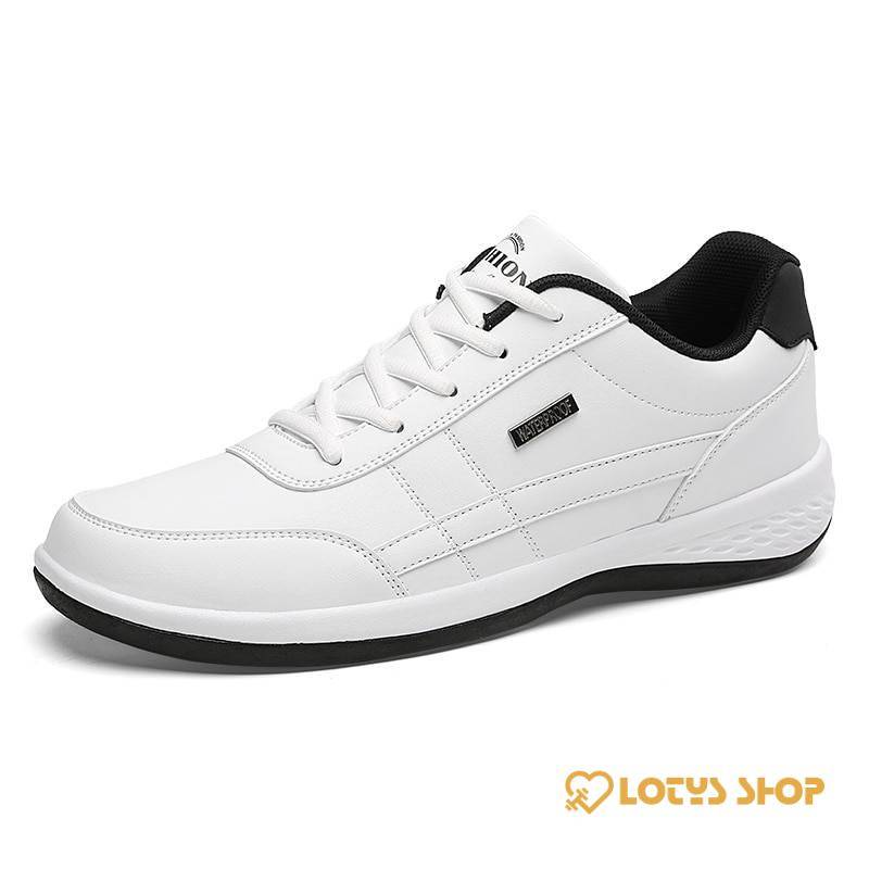 Men’s Sport Leather Comfortable Shoes Men Sport Shoes Men's sport items Sport items color: Black|Blue|White