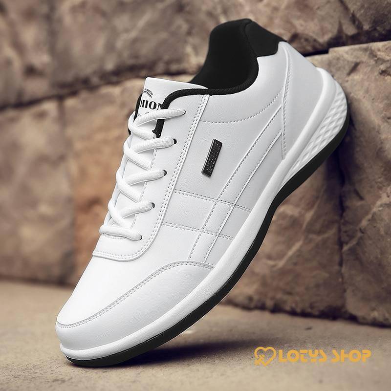 Men’s Sport Leather Comfortable Shoes Men Sport Shoes Men's sport items Sport items color: Black|Blue|White