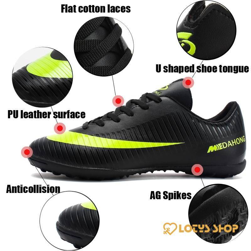 Indoor Football Shoes for Men Men Sport Shoes Men's sport items Sport items color: Black|Orange|Yellow