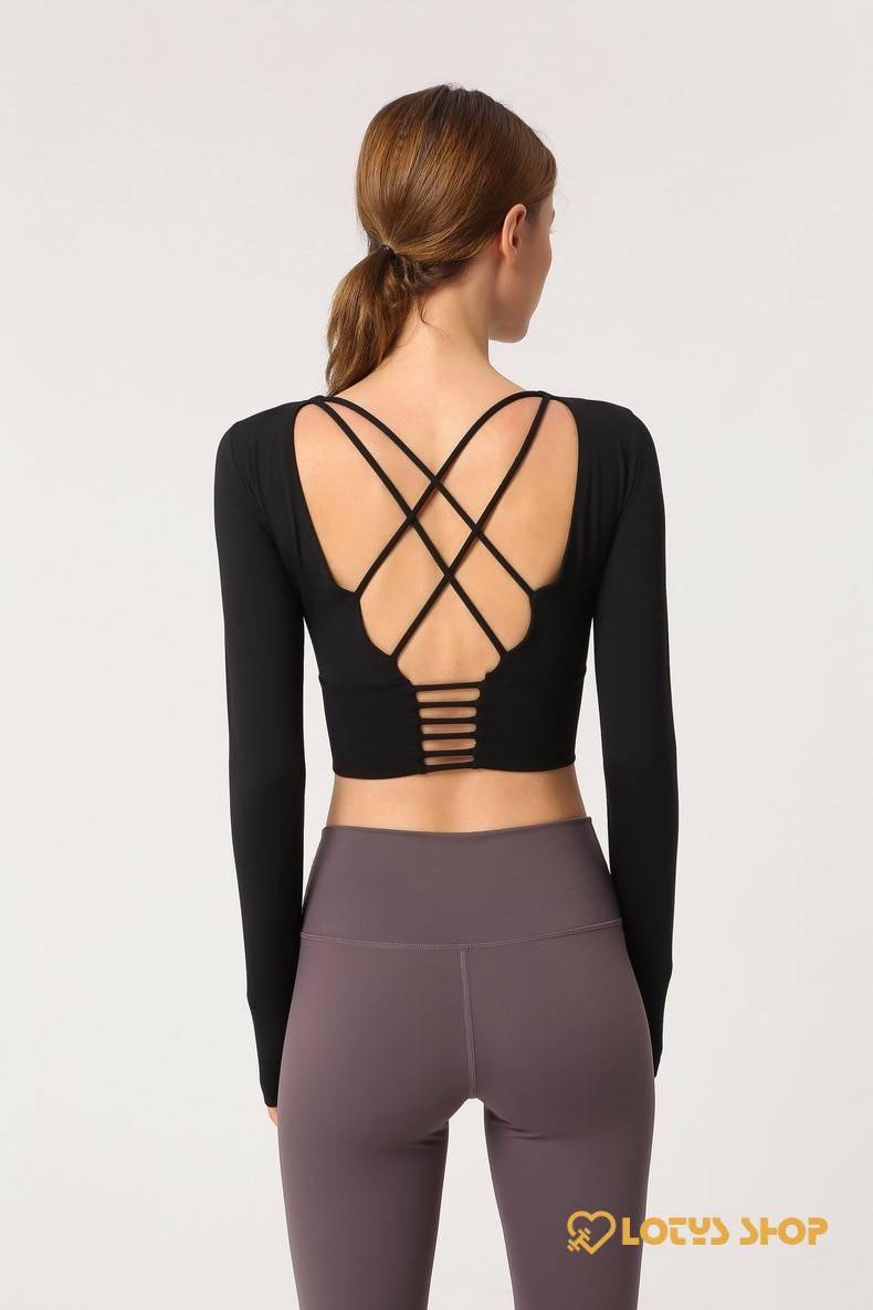 Back Straps Women’s Yoga Crop Tops Sport items Women Sport Tops Women's sport items Women's T-Shirts color: Black|Blue|Gray Pink|Purple|Red|Tea Pink|Water Green|White|Wine Red
