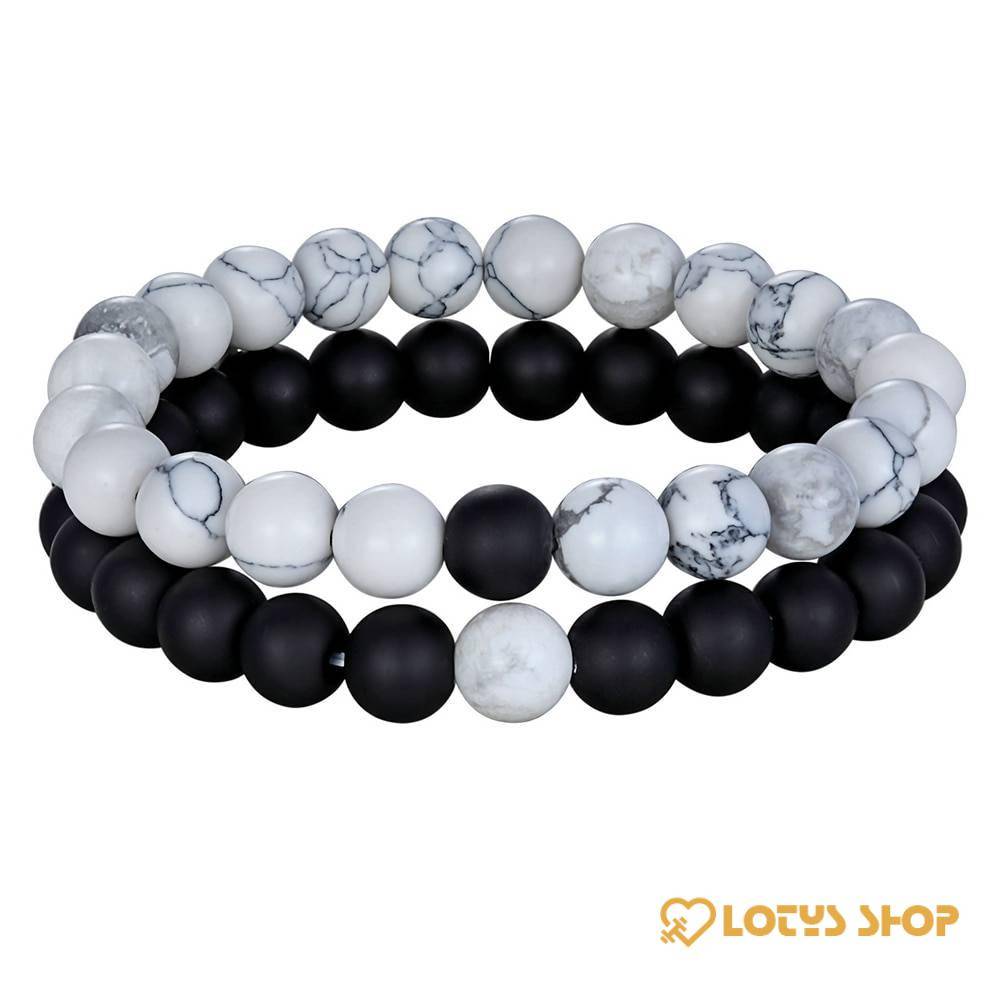 Natural Stone Beaded Bracelets Pair for Couples Accessories Jewelry a1fa27779242b4902f7ae3: 1|2|3|4|5|6|7