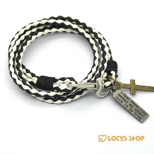 Men’s Cross Charm Braided Leather Bracelet Accessories Jewelry 054b4f3ea543c990f6b125: Style 1|Style 2|Style 3|Style 4|Style 5|Style 6|Style 7|Style 8|Style 9