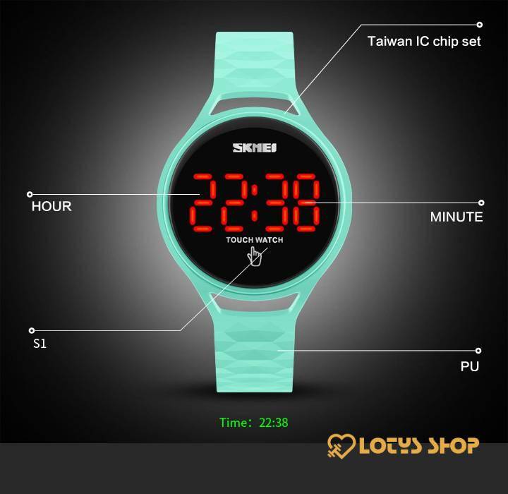 Women’s LED Sport Watch Accessories Watches Women’s watches color: Black|Blue|Light Green|Red|Yellow