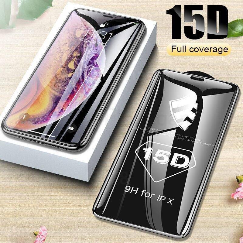 15D Protective Glass for iPhone Mobile Phones Screen Protectors 923b5fd7dc0ac6f70f77bc: For iPhone 11|For iPhone 11 Pro|For iPhone 11 Pro Max|For iPhone 6 / 6s|For iPhone 6 Plus / 6s Plus|For iPhone 7|For iPhone 7 Plus|For iPhone 8|For iPhone 8 Plus|For iPhone X|For iPhone XR|For iPhone XS|For iPhone XS Max