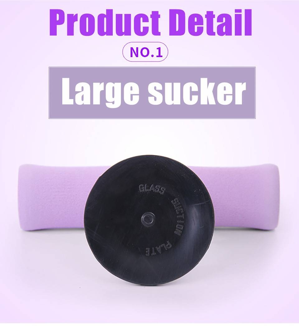 Suction Sit Up Exerciser for Fitness Workout accessories color: Black|Blue|Purple