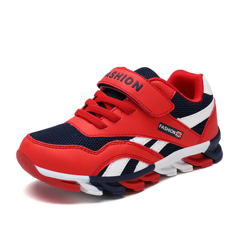 Breathable Running Shoes for Boys Kids sport items Kids Sport Shoes Sport items color: Red Shoe Size: 35