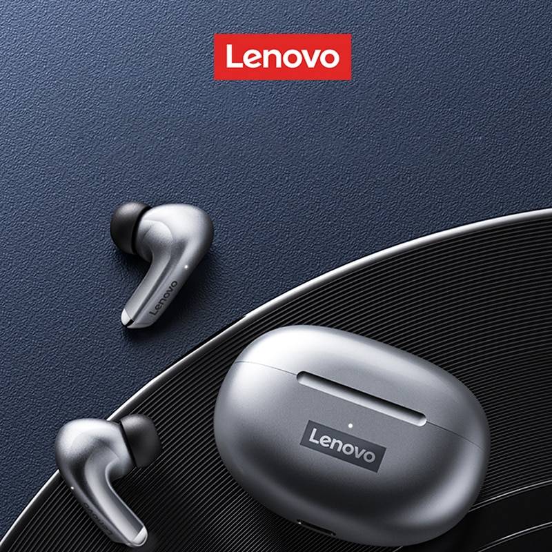Lenovo LP5 Earbuds Accessories Headphones Mobile Phones color: Grey Fast Charging|Grey FC and Case|Grey Standard|White Fast Charging|White FC and Case|White Standard