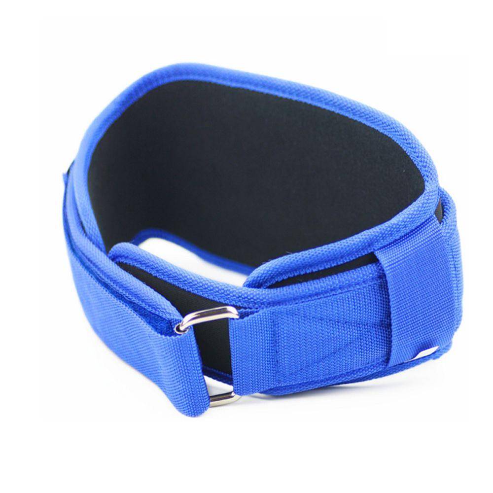 Nylon Gym Belt for Crossfit Workout accessories color: Black|Blue|Red|Yellow