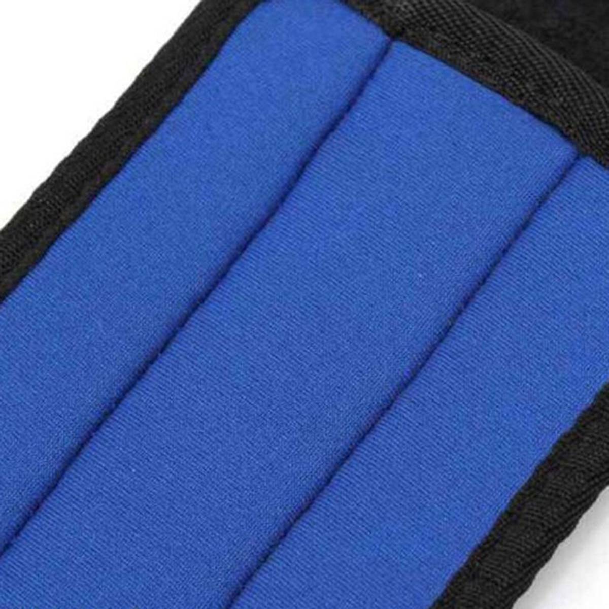Adjustable Gym Ankle Strap Workout accessories color: Black|Blue